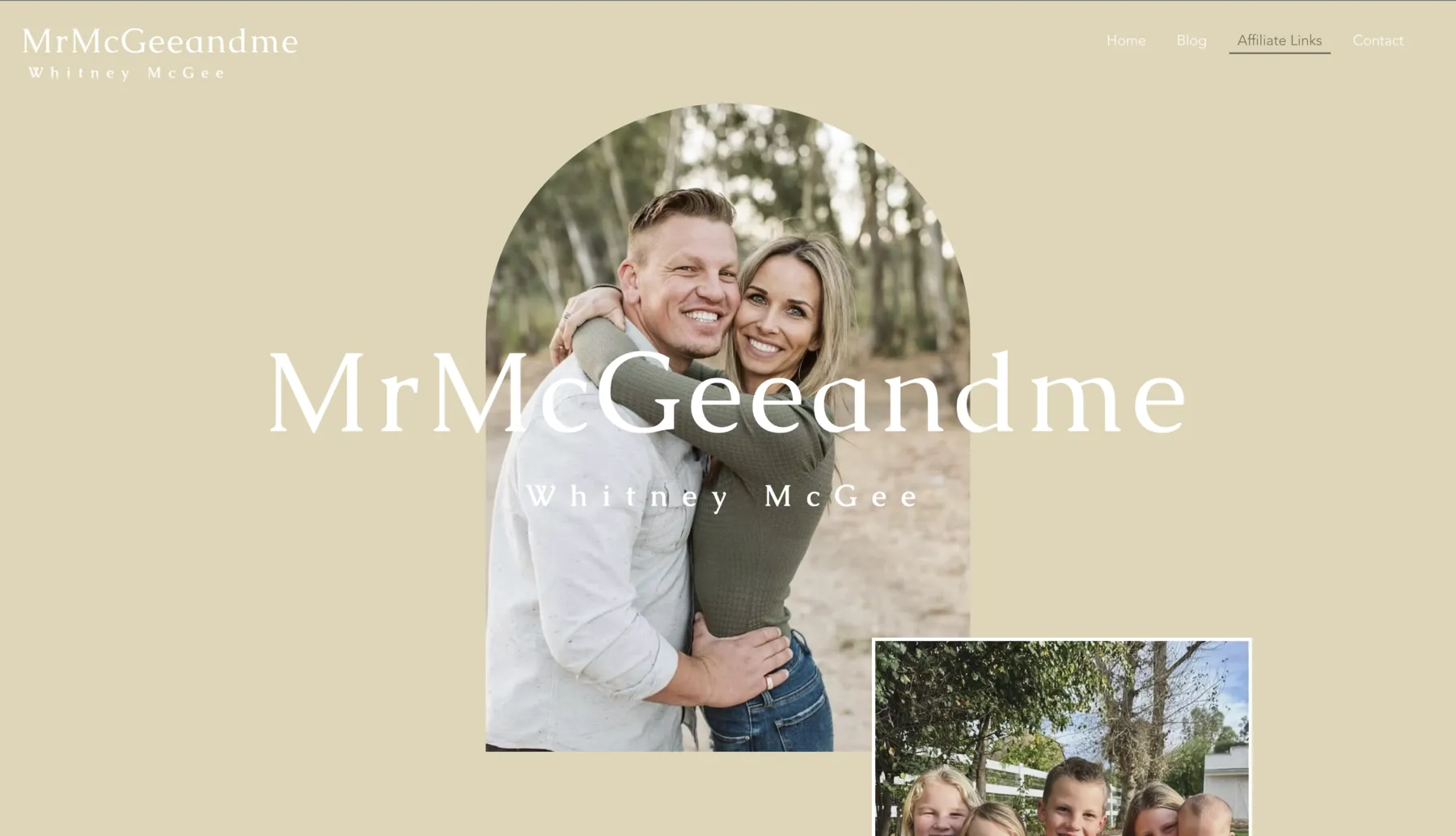 MrMcGeeandme website design by Ben Truman